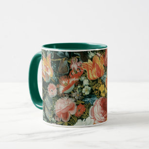 Tasse Vase de fleurs de style baroque vintage