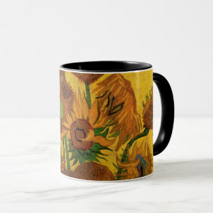 Tasse Vase Still Life avec 15 tournesols Vincent van Gog