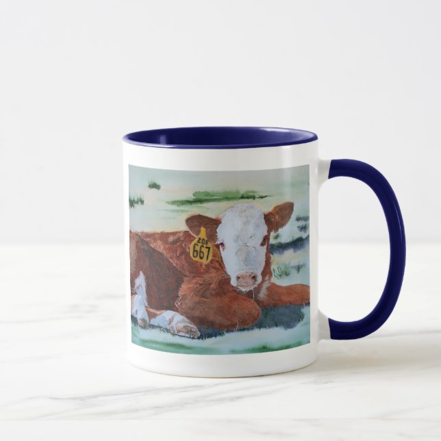 Tasse Veau de Hereford (Droite)