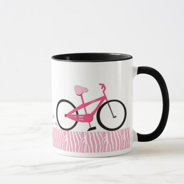 Tasse Vélo rose (Droite)