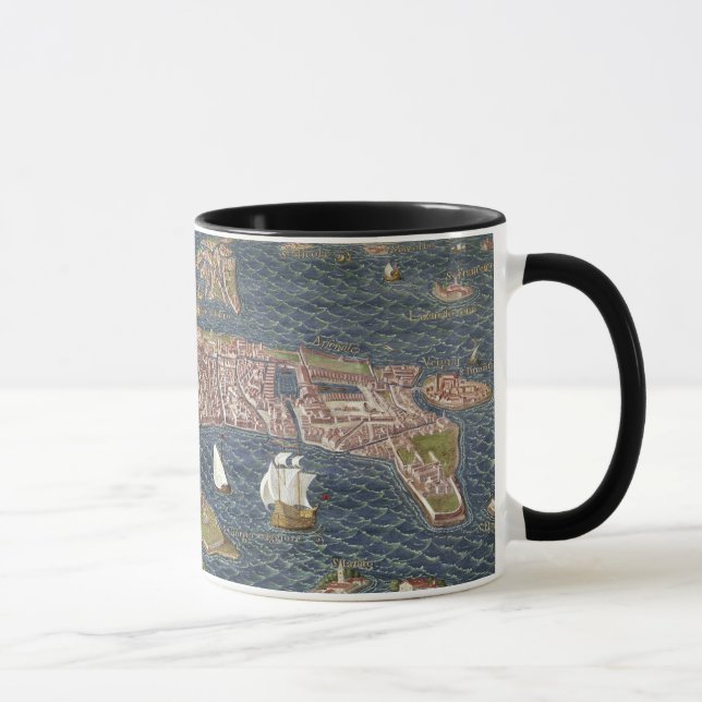 Tasse VENISE : CARTE, XVIème siècle (Droite)