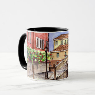 Tasse Venise - Stylo & Laver Aquarelle
