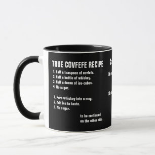 Tasse Véritable recette de café