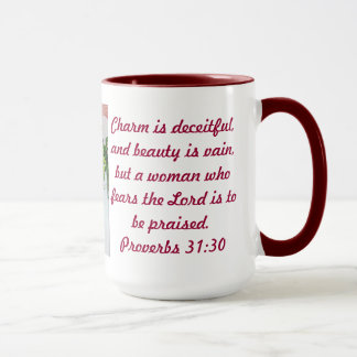 Tasse Vers du déjeuner w/Bible de mère et de fille