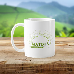 Tasse Verte de Bon Matin pour Amateur de Matcha
