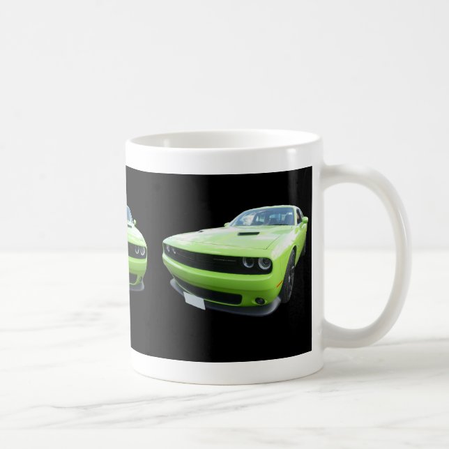 Tasse verte de challengeur de Dodge (Droite)