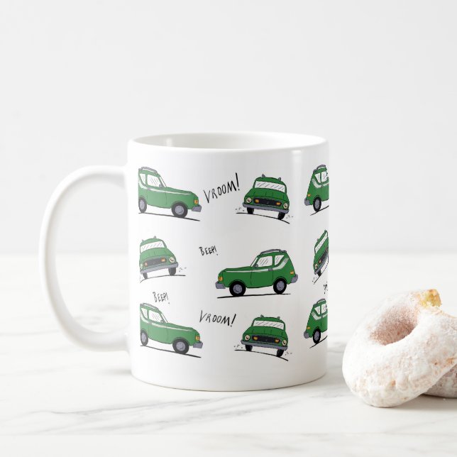Tasse verte de Gremlin (Avec donut)