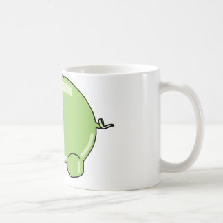 Tasse verte de porc