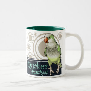 Tasse verte de quaker