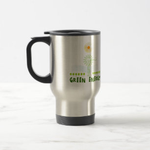 Tasse verte d'énergie