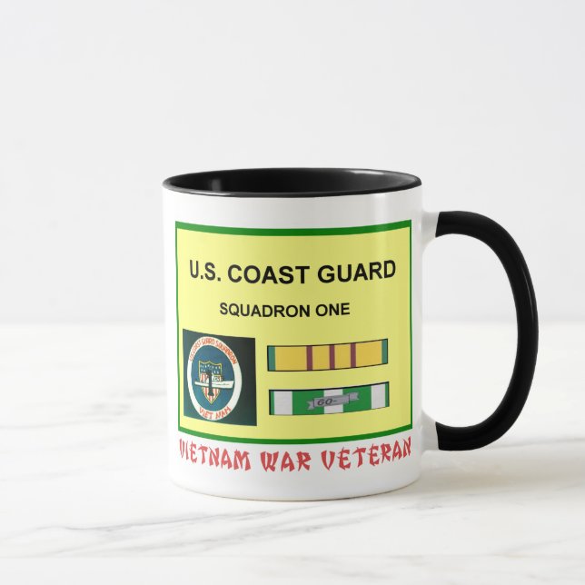 TASSE VÉTÉRINAIRE DE GUERRE DE VIETNAM DE L'ESCADRON UN (Droite)