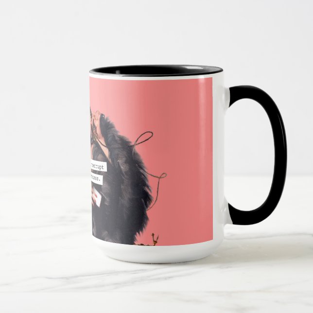 Tasse Veuillez ne pas interrompre mon Awesomeness (Droite)