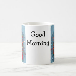 Tasse Vibrante Abstraite Homard