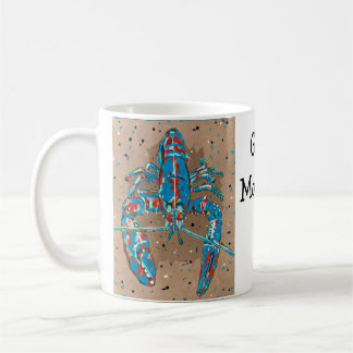 Tasse Vibrante Lobster Abstrait