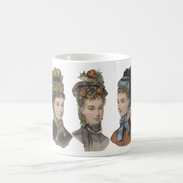 Tasse victorienne de beautés (Centre)