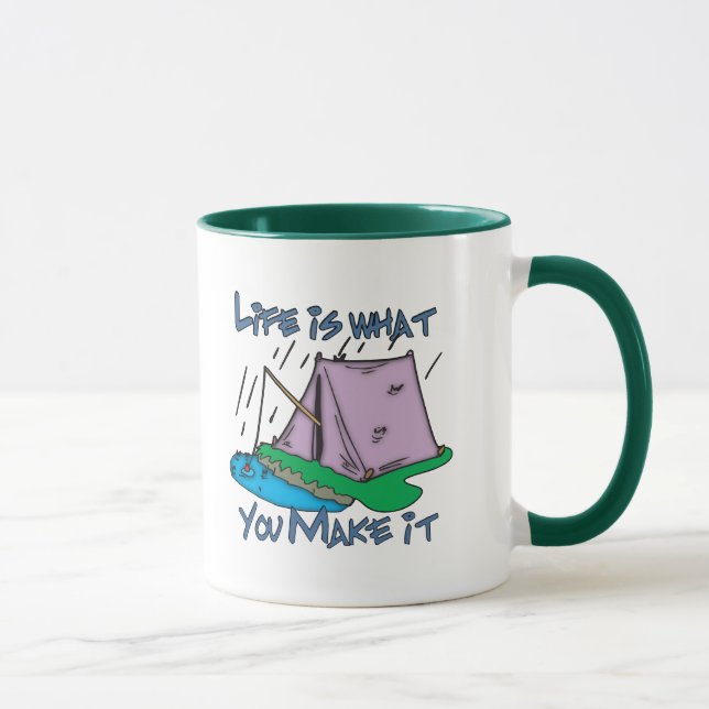 Tasse Vie du camping (Droite)