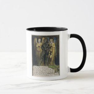 Tasse "Vient maintenant la nuit…" plat 7 de la 'Europe