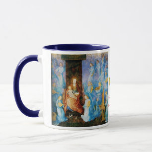 TASSE VIERGE AVEC ENFANT - CONCERT D'ANGES