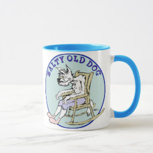 Tasse Vieux chien salé