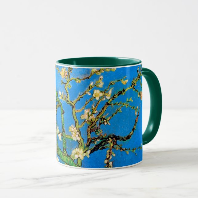 Tasse Vincent Van Gogh - Arbres aux amandes florissants (Devant droit)