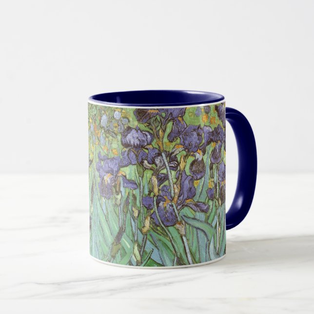 Tasse Vincent van Gogh - Irises (Devant droit)