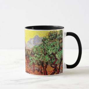 Tasse Vincent Van Gogh - Oliviers Au Ciel Jaune