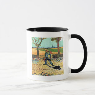 Tasse Vincent Van Gogh - Peintre en route pour son trava