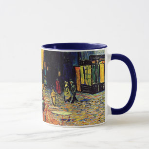 Tasse Vincent Van Gogh - Terrasse de café la nuit Beaux-
