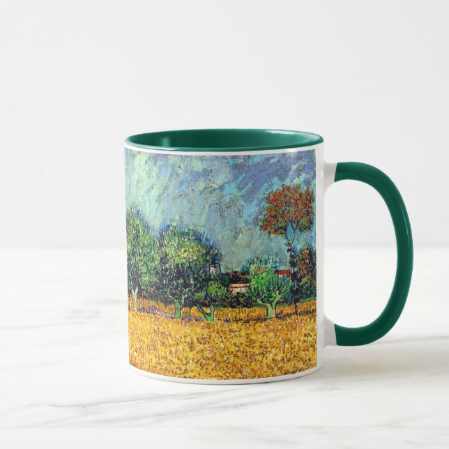 Tasse Vincent Van Gogh - Vue D'Arles Avec Irises (Droite)