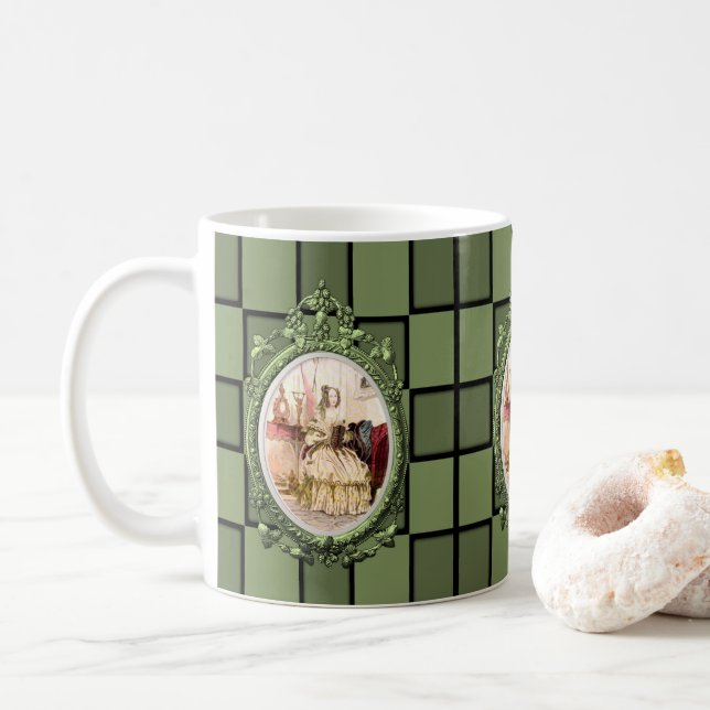 tasse vintage (Avec donut)