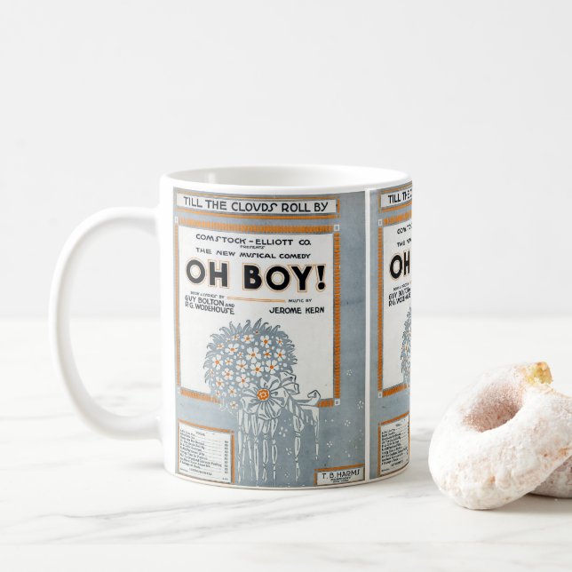 tasse vintage (Avec donut)