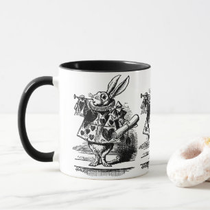 Tasse Vintage Alice au pays des merveilles Lapin blanc c