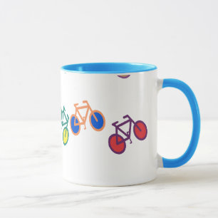 Tasse vintage de bicyclette