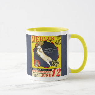 Tasse vintage de corgi de cirque