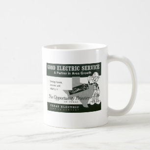 Tasse vintage de la publicité de kilowatt de Redd