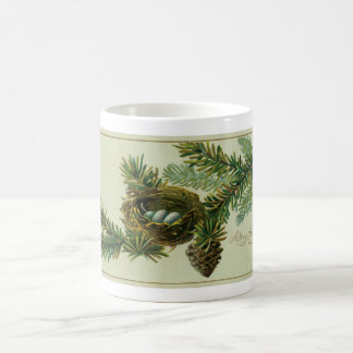 Tasse vintage d'image de Noël