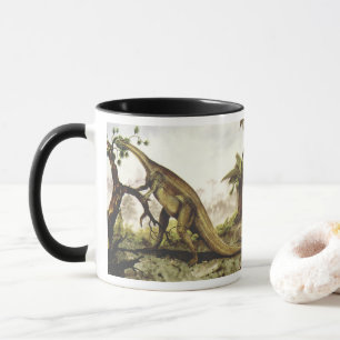 Tasse Vintage Dinosaurs, Plateosaurus Grazing on Trees