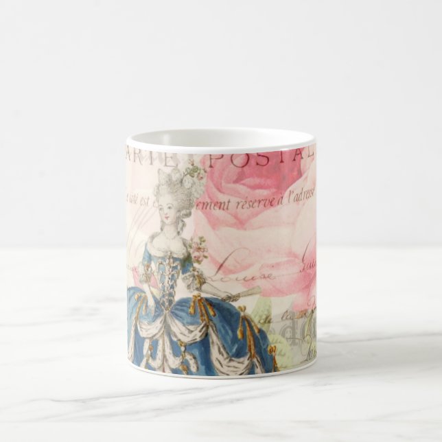 Tasse vintage française de la Reine Marie (Centre)