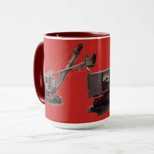 Tasse Vintage Northwest Crane Équipement lourd