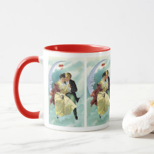 Tasse Vintage Saint Valentin Amour et romance victoriens