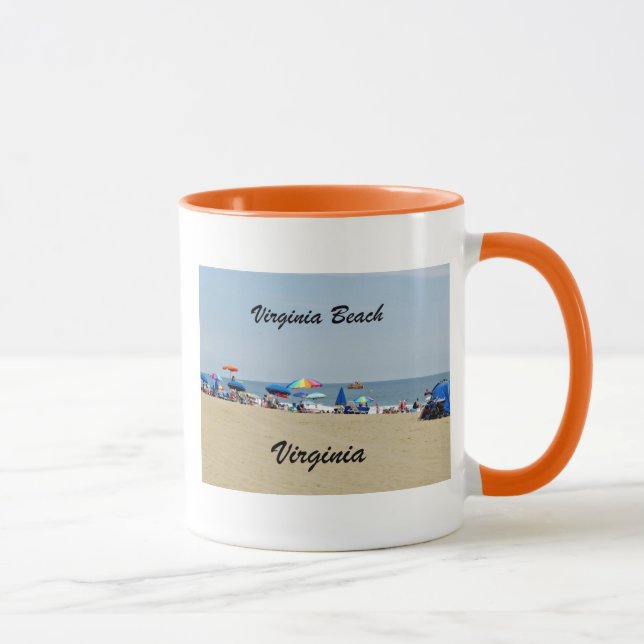 Tasse Virginia Beach, Virginia (Droite)