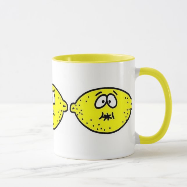 Tasse Visage aigre de citron (Droite)