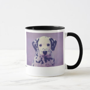Tasse Visage de chiot dalmate