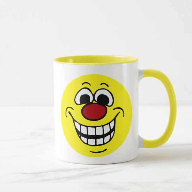Tasse Visage gai Grumpey (Droite)