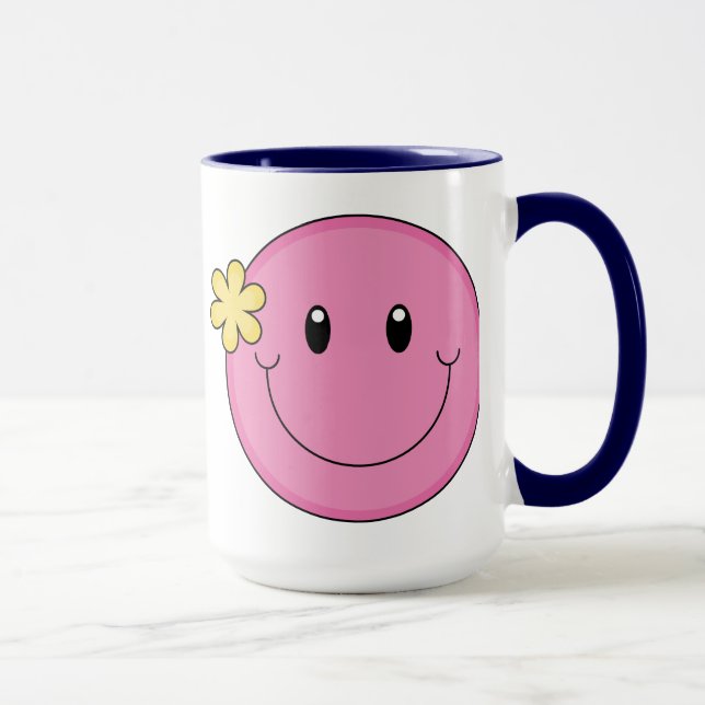 Tasse Visage rose (Droite)