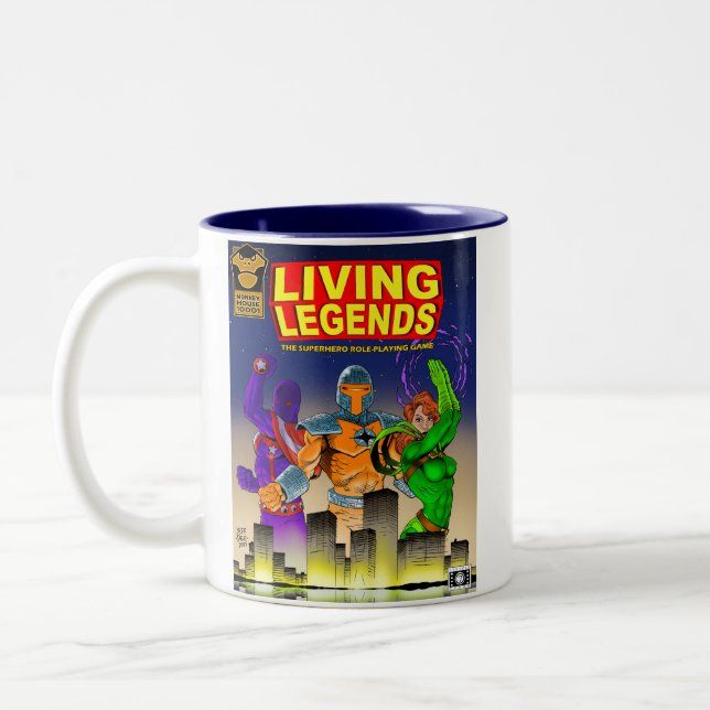 Tasse VIVANTE de couverture de LÉGENDES (Gauche)