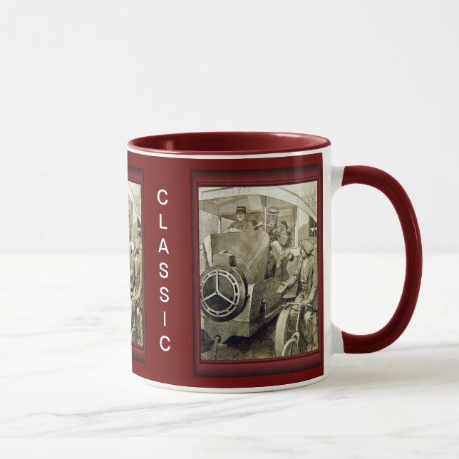 Tasse Voitures classiques - voitures de vétéran - (Droite)