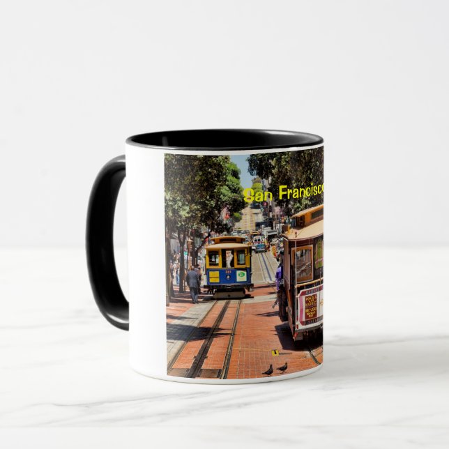 Tasse Voitures Trolley Célèbres Dans Le Monde, San Franc (Devant gauche)