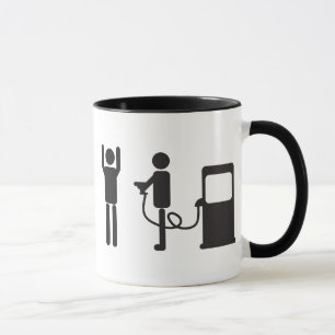 Tasse Vol de pompe à gaz