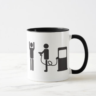 Tasse Vol de pompe à gaz